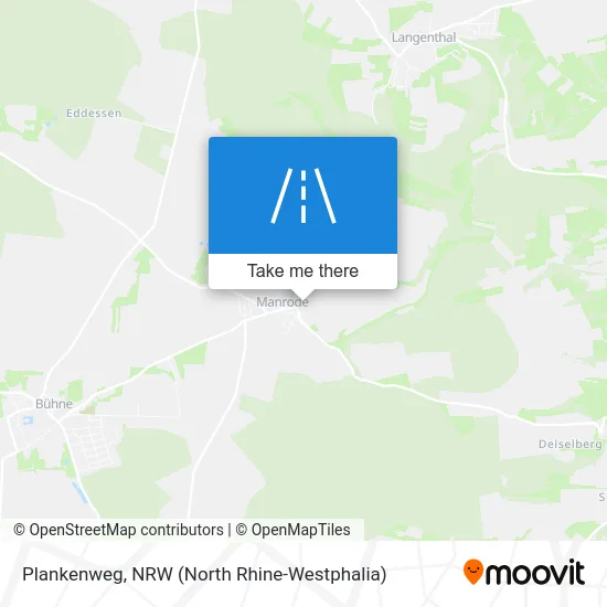 Plankenweg map