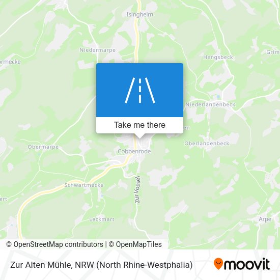 Zur Alten Mühle map