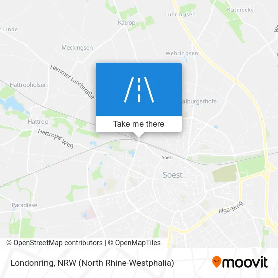 Карта Londonring