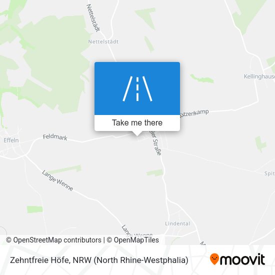 Zehntfreie Höfe map