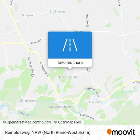 Reinoldsweg map
