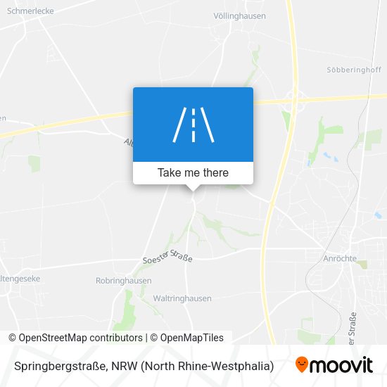 Springbergstraße map