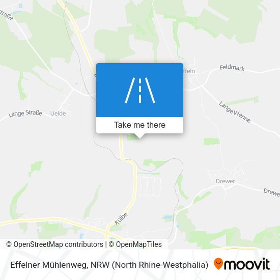 Effelner Mühlenweg map