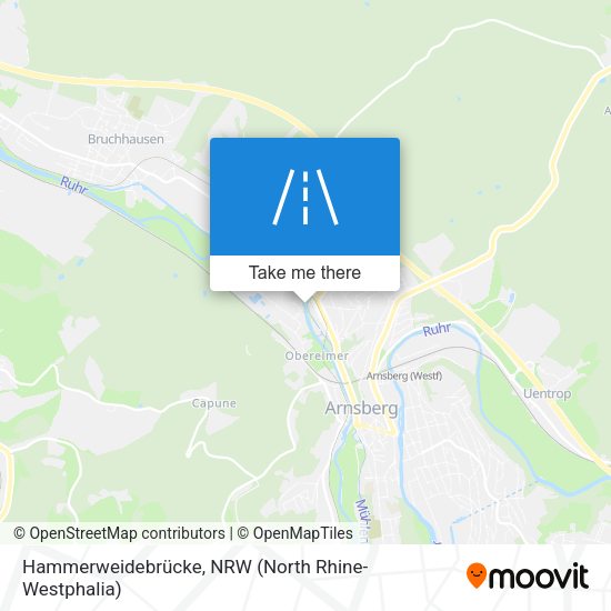 Hammerweidebrücke map