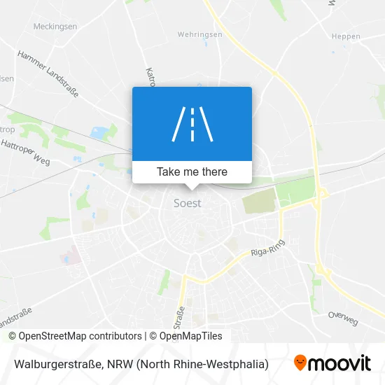 Walburgerstraße map