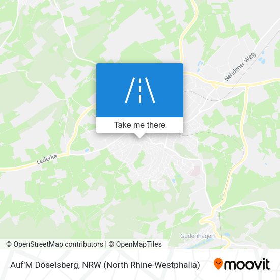 Auf'M Döselsberg map