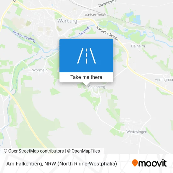 Карта Am Falkenberg
