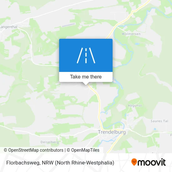 Карта Florbachsweg