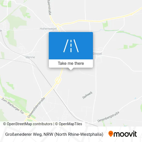Карта Großenederer Weg