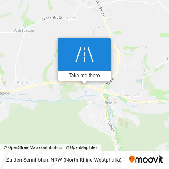 Карта Zu den Sennhöfen