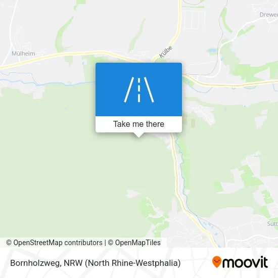 Карта Bornholzweg