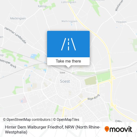Hinter Dem Walburger Friedhof map