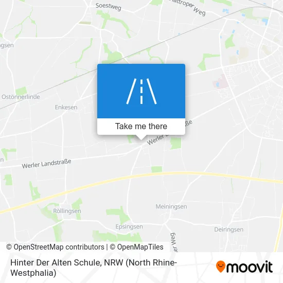 Hinter Der Alten Schule map