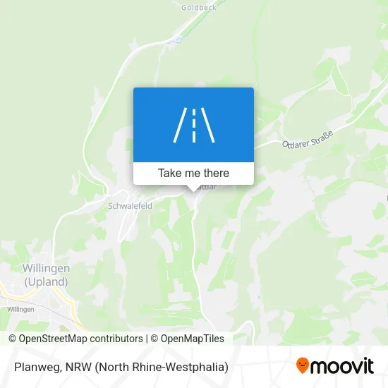 Карта Planweg