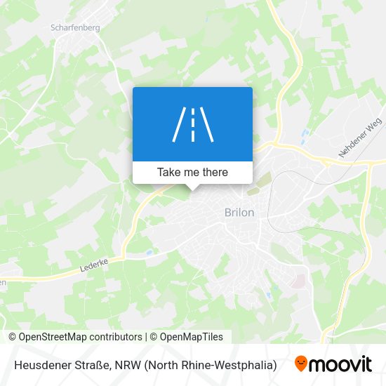 Heusdener Straße map