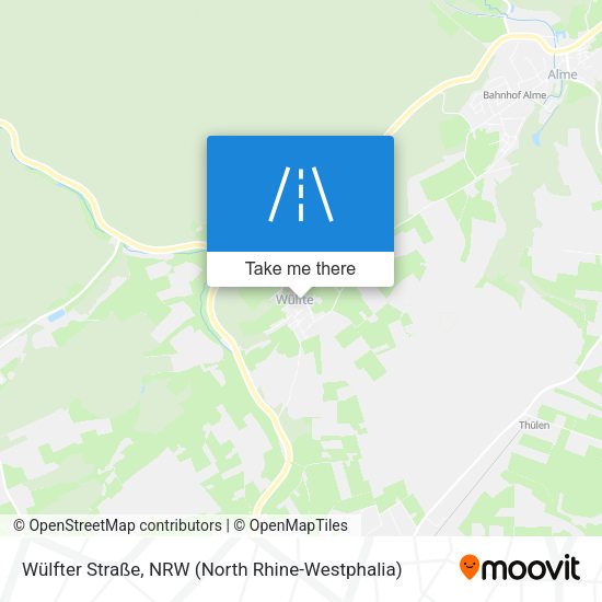 Wülfter Straße map