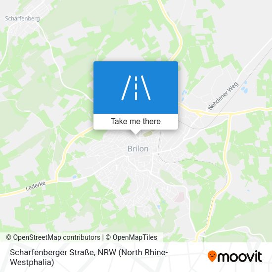 Scharfenberger Straße map