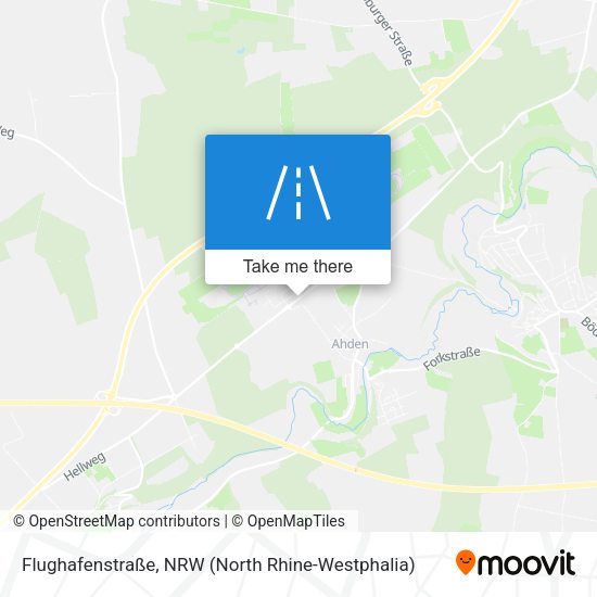 Flughafenstraße map