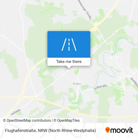 Flughafenstraße map