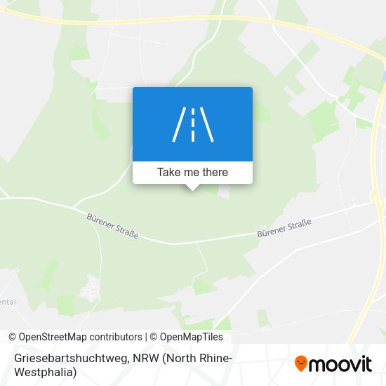 Griesebartshuchtweg map