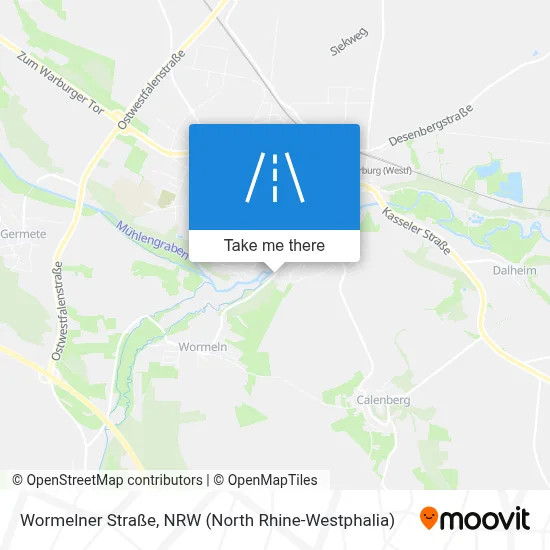 Wormelner Straße map