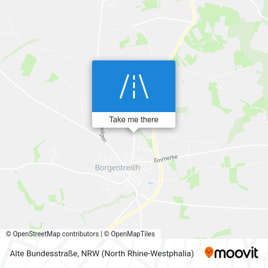 Alte Bundesstraße map