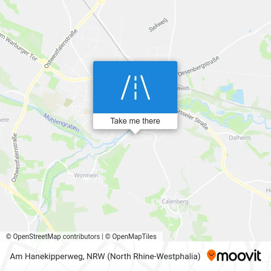 Am Hanekipperweg map