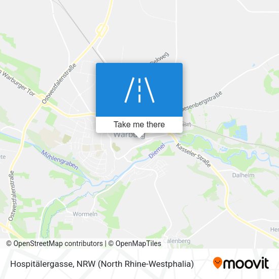 Hospitälergasse map