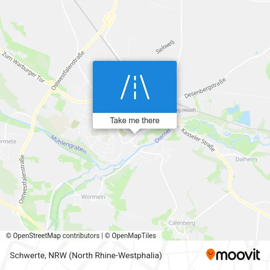 Карта Schwerte