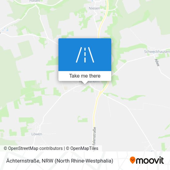 Ächternstraße map