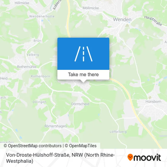 Карта Von-Droste-Hülshoff-Straße