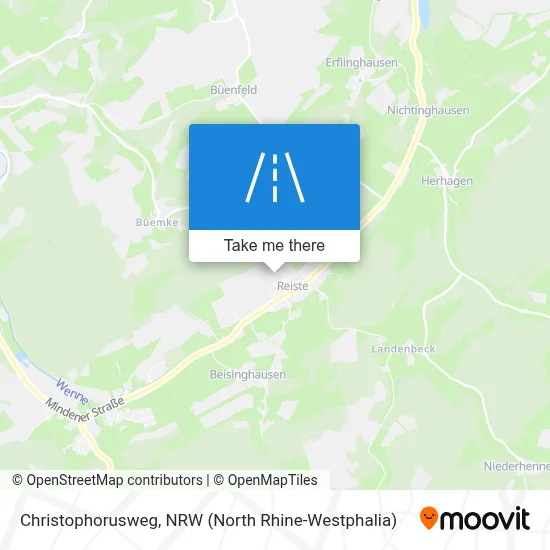 Christophorusweg map