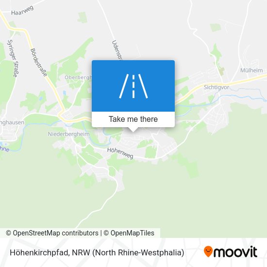 Höhenkirchpfad map