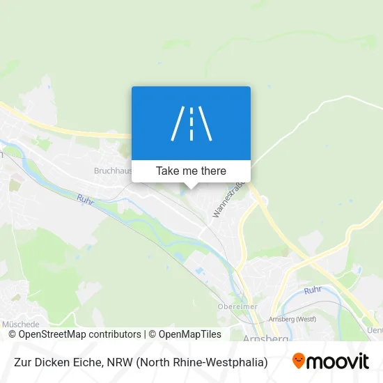 Карта Zur Dicken Eiche