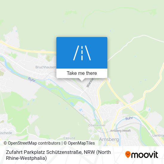 Zufahrt Parkplatz Schützenstraße map