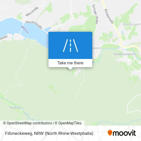 Fißmeckeweg map