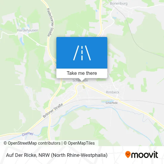 Auf Der Ricke map