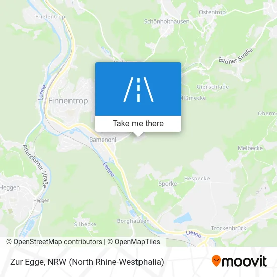 Zur Egge map