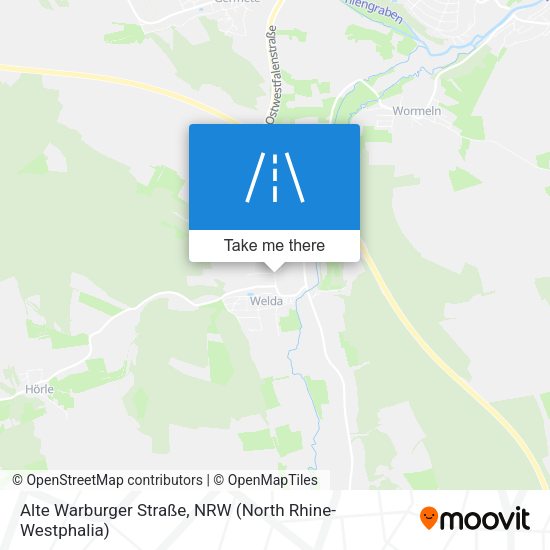 Alte Warburger Straße map