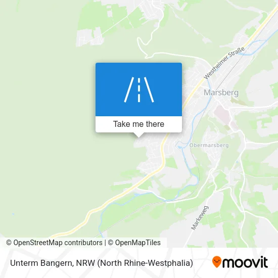 Карта Unterm Bangern