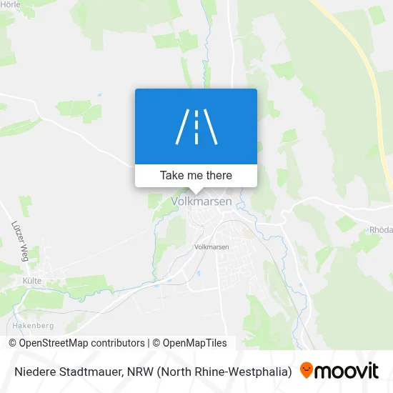 Niedere Stadtmauer map