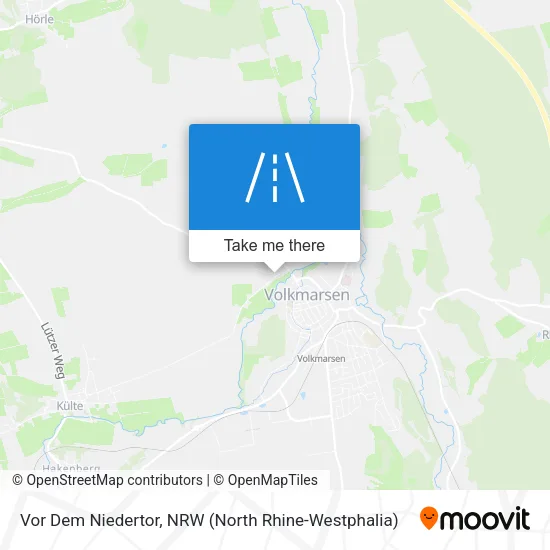 Карта Vor Dem Niedertor