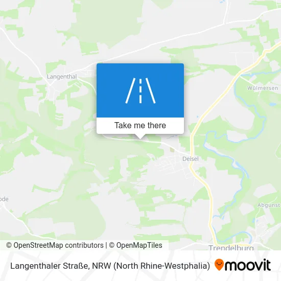 Карта Langenthaler Straße