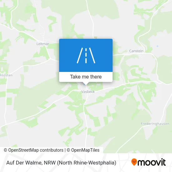 Карта Auf Der Walme