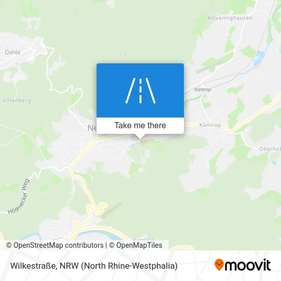 Карта Wilkestraße