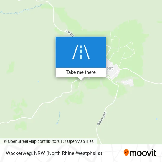 Карта Wackerweg