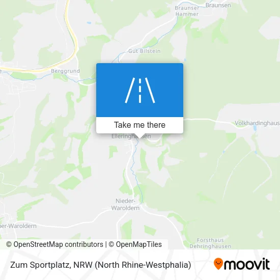 Карта Zum Sportplatz