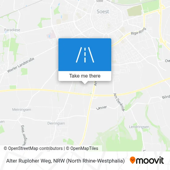 Alter Ruploher Weg map