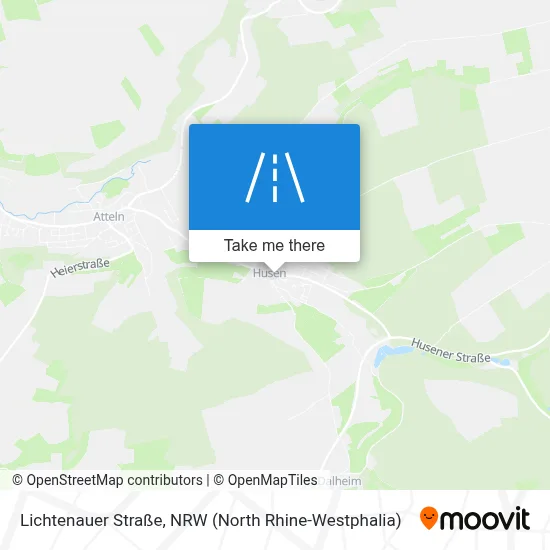 Lichtenauer Straße map