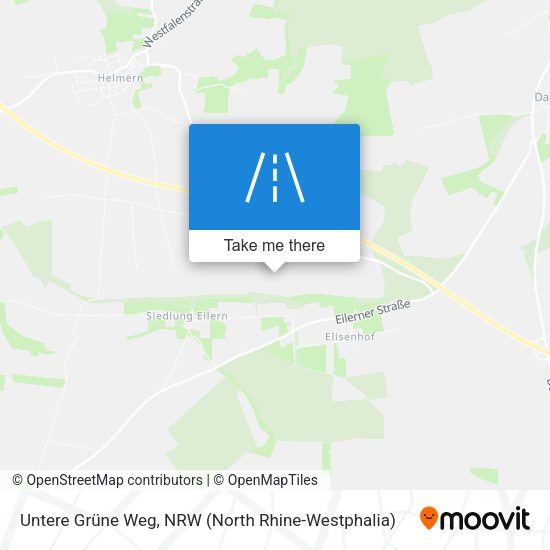Untere Grüne Weg map